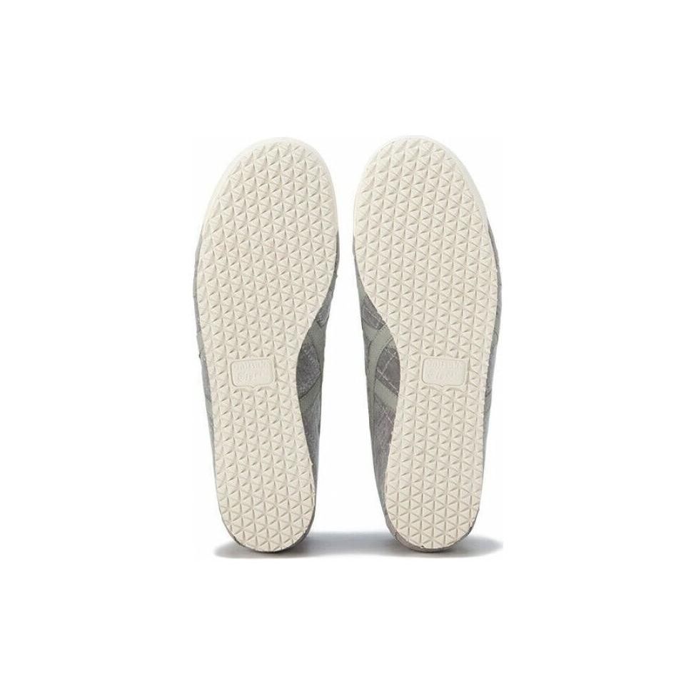 Onitsuka Tiger Mexico 66 Round Toe Lace-Up Shock Absorbing Wear-Resistant Breathable Low-Top Casual Shoes Unisex sneaker Gray 1183B393-600