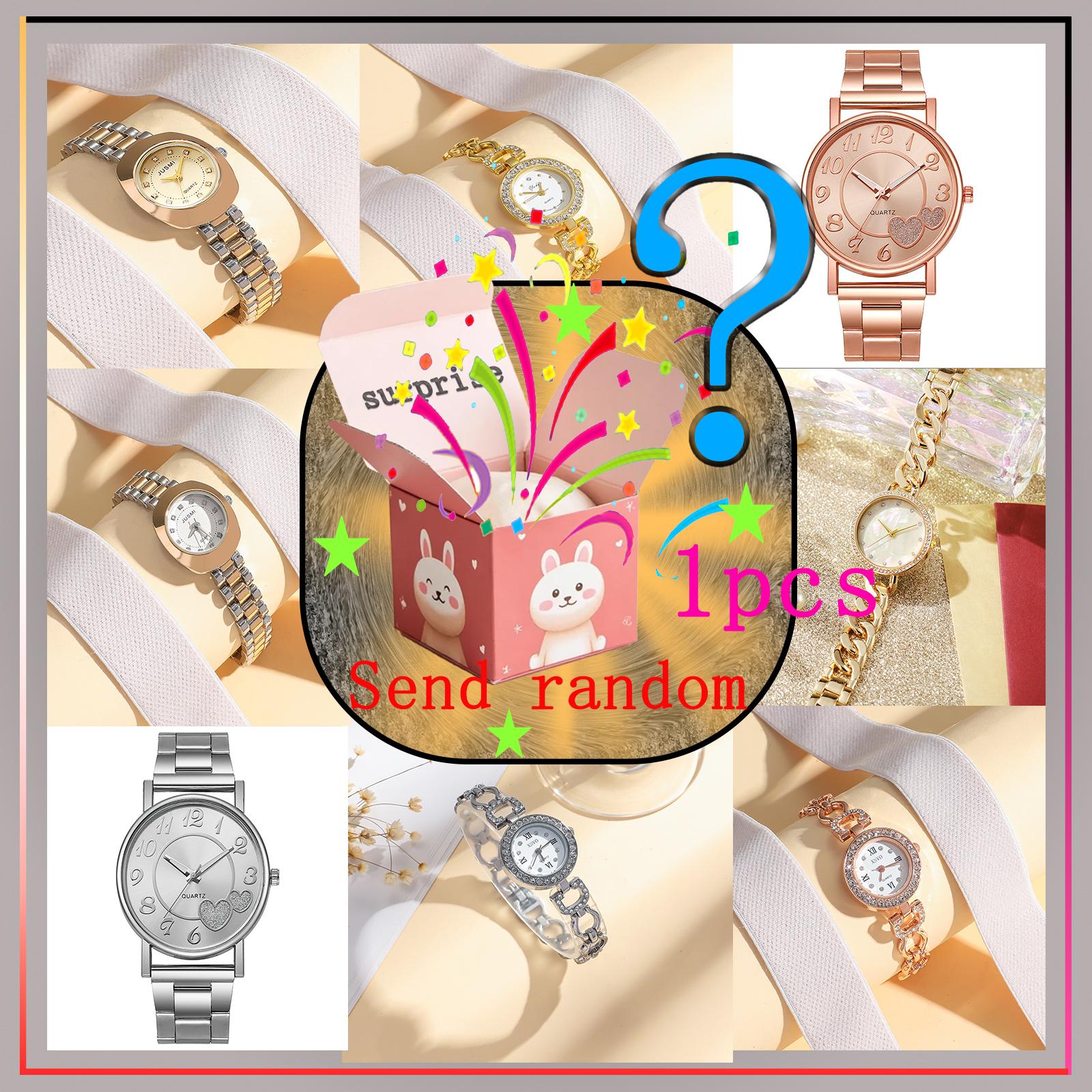 

Surprise blind box new niche design Fried Dough Twists bracelet watch quartz movement watch random style разноцветный