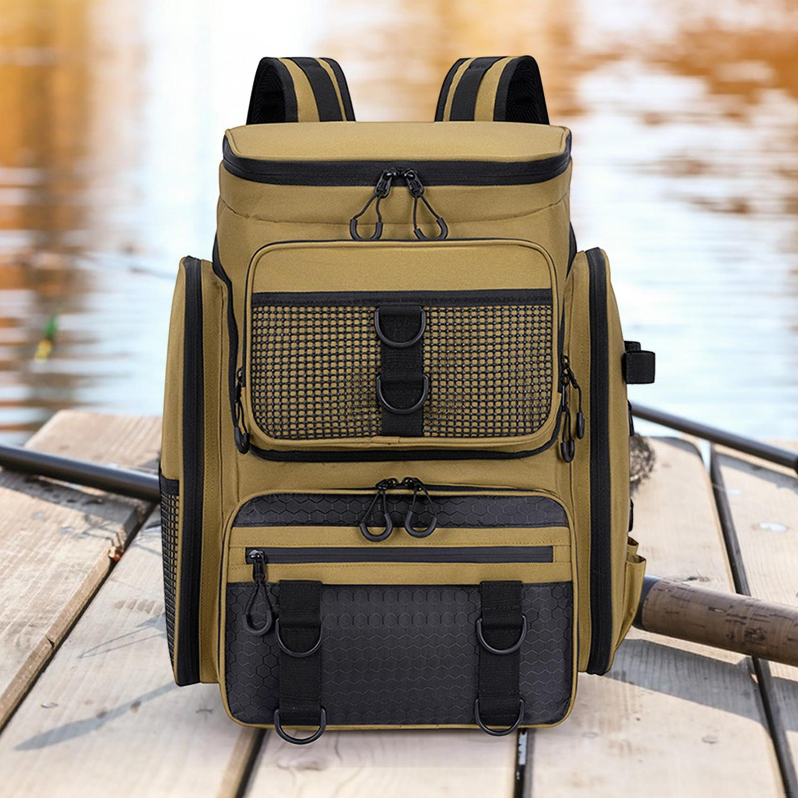 

Сумка для рыболовного снаряжения для мужчин, подходит для различных видов спорта хаки