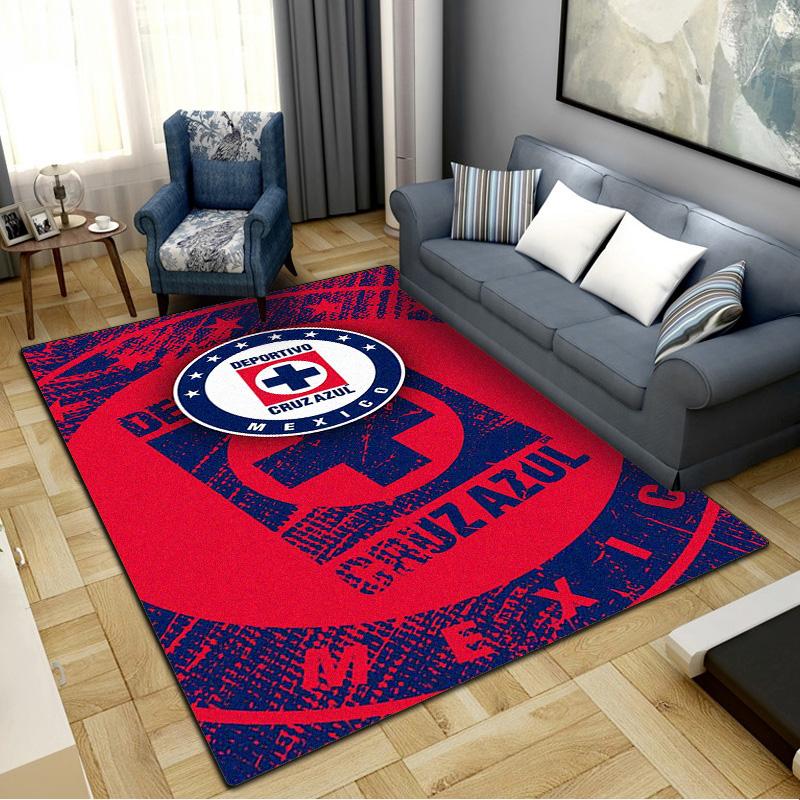 Cruz Azul Carpet Rug for Living Room Bedroom Home Sofa Decoration, Kids play Non-slip Floor Mat