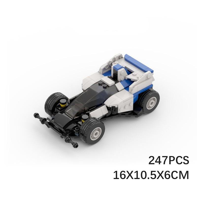 

MOC 8-Stud 4WD Racing Car for Boys - Compatible with Lego Speed Series
