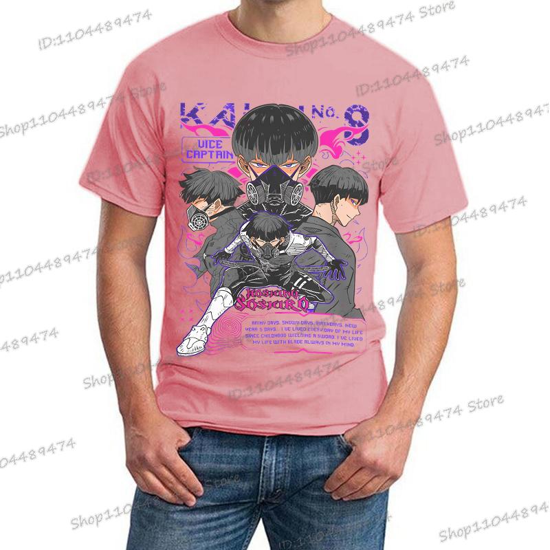 Y2K Tops Anime Kaiju No 8 T-shirt Soshiro Hoshina Lover Gift Manga T Shirt Japanese Manga Creative Women Men Trendy Tshirt