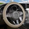 Bil Rattdeksel Sklisikkert Slitesterkt Stoff Mykt Styring Universal Hjulhylser Auto Interiør Biltilbehør