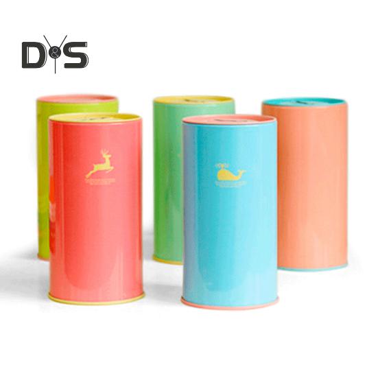 Hucha de Metal de Gran Capacidad con Diseño de Patrón Animal para Niños, Hucha Cilíndrica, Herramienta de Gestión Financiera