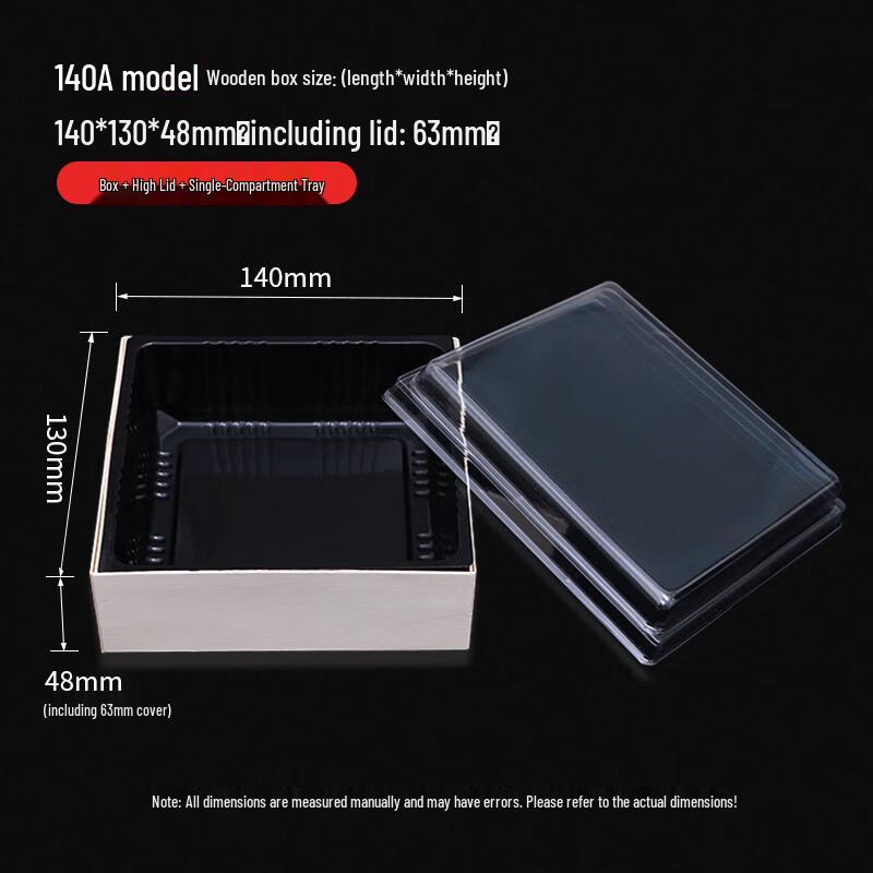 Disposable Wheat Straw Square Platter Box