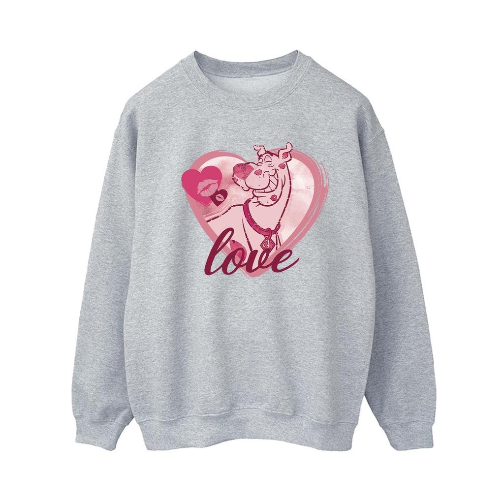 Scooby Doo Womens/Ladies Love Kisses Sweatshirt