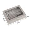 Velvet Necklace Display Tray Stackable Organizer Trays Showcase Drawer  Ring Bracelet Necklace