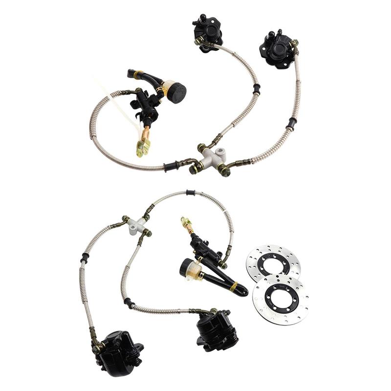 Go Kart Brake Kit Hydraulic Motorcycle Parts Easy tallation Versatile Accessories Brake System Rear Brake Assembly for 125cc