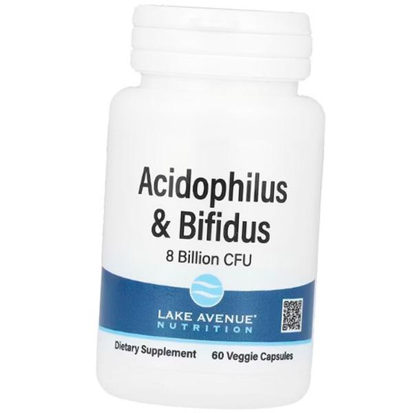 

Probiotic Blend, Acidophilus and Bifidus Probiotic Blend 8 Billion, Lake Avenue Nutrition 60 veg caps (69572002) 60vcaps