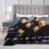 Picnic Friends TV Show Series Blankets Soft Warm Flannel Throw Blanket Cover for Bed Living room Picnic Travel Home Couch