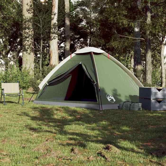 VidaXL 4 Person Dome Camping Tent Green Waterproof, Tent, Camping Shelter, Garden Shelter, Garden Tent, Shelter 94762
