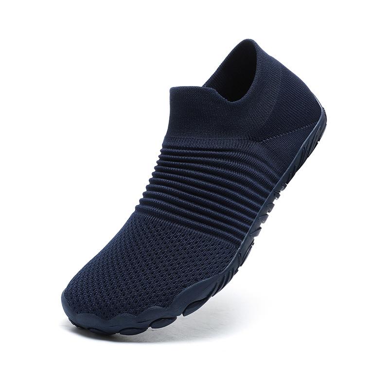 Running Cross Training Shoes Men's Minimalist Five Finger Wide Toe Casual Barefoot Shoes Women's Minimalist Trendy One Step Kick