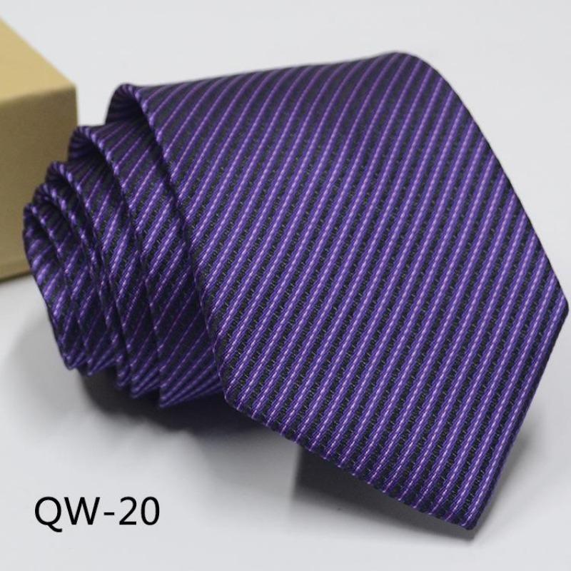 Men'S Dress Business Casual Professional Groom Wedding Best Man Striped Jacquard Fine Gentleman Men'S Premium Tie