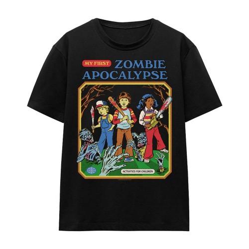 Steven Rhodes Womens/Ladies My First Zombie Apocalypse T-Shirt