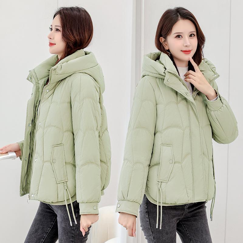 Down cotton-padded clothes for women's winter new loose small cotton-padded jackets thickened fashion short cotton-padded jackets