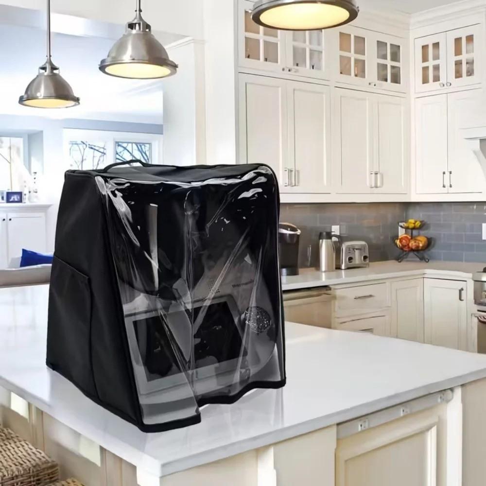 Foldable Kitchen Dust Cover Dustproof Transparent Appliance Protector Durable Kitchen Use Dustproof Cover for Thermomix TM7