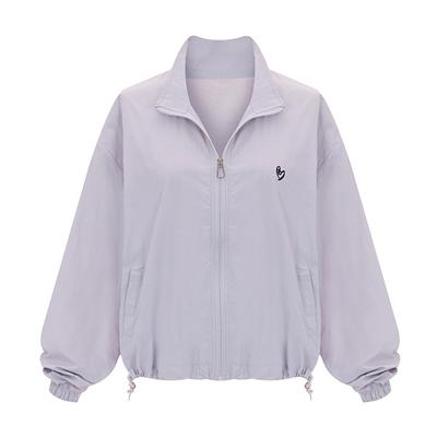 Selly'S Heart Embroidered Windbreaker_I6B-Cjp005