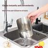 Stainless Steel Heat Resistant Spoon Holder Non-slip Stable Spatula Rest Easy Clean for Kitchen Countertop Grilling Cooking
