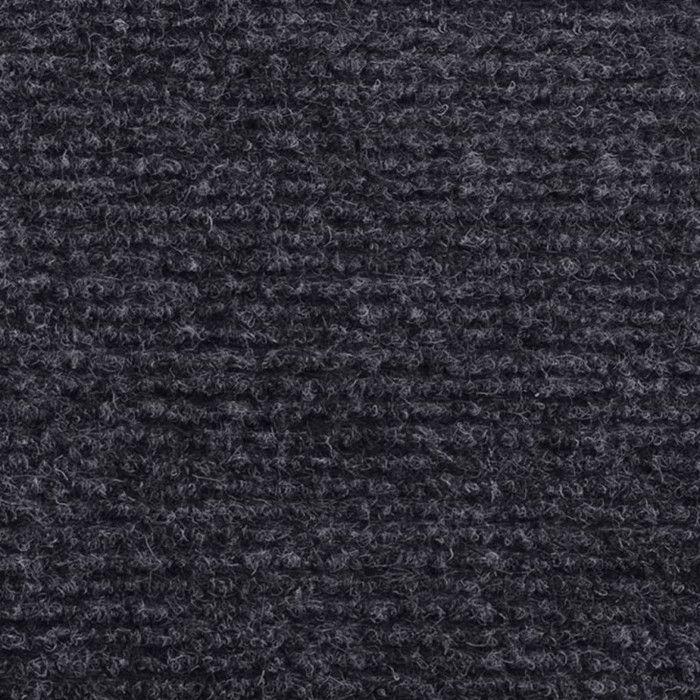 Tapis strié - vidaXL - Anthracite - 1,2x15 m - Polyester 100% - Usage occasionnel