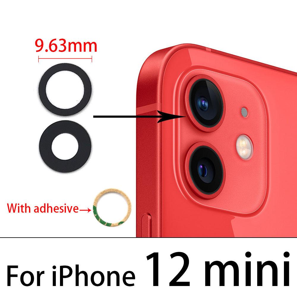 NEW Replacement Camera Glass Lens Back Rear Camera Glass Lens With Glue Sticker For IPhone 11 12 13 14 Pro Max Mini 15 Plus