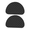 High Heels Anti-skid Heel Semi-round Sole Sticker, Soft and Hard Moderate, Ribbed S-pattern Anti-skid, Anti-noise, Anti-wear Sole Patch