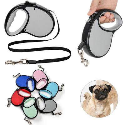 3 m 5 m einziehbare Hundeleine für kleine und mittelgroße Hunde, bonbonfarbenes Nylon, starkes und langlebiges Zugseil für Welpen, Chihuahua, Heimtierbedarf