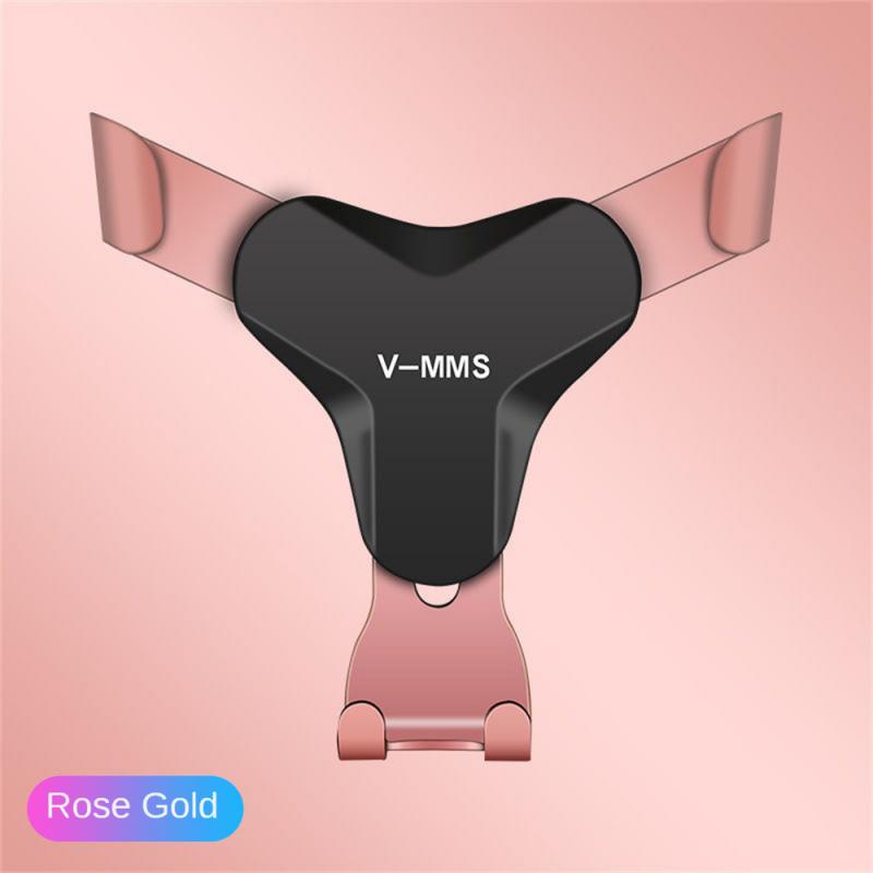 Gravity Car Holder Auto Air Vent Mount Clip Bracket Cell Holder No Magnetic GPS Mobile Phone Stand For IPhone16 Xiaomi Samsung
