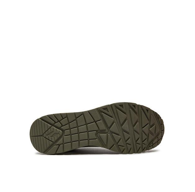 Мужские кроссовки Skechers Uno - stand on air 52458, dkgr зелёные