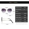 Oversized Rimless Square Sunglasses Women Luxury  Fashion  Gradient Clear Lens One Piece Men Gafas Glasses