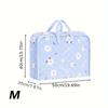 Large Capacity Household Storage Bags for Quilts Waterproof and Moisture-proof Luggage Bags Packing Bags for Clothes and Bedding