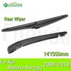 For Kia Mohave Borrego Rear Wiper Blade 14"/350mm Car Windshield Windscreen Rubber 2008 2009 2010 2011 2012 2013 2014 2015-