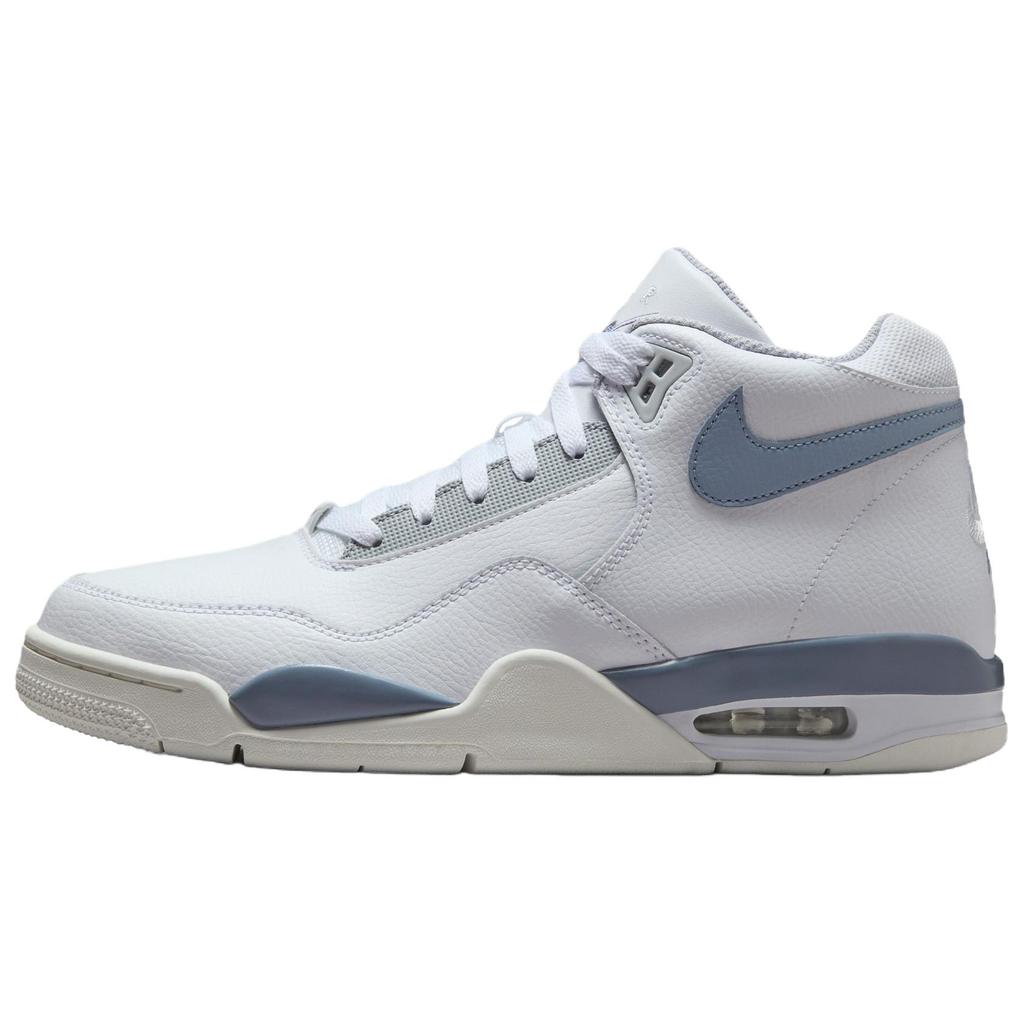 Nike Flight Legacy Comfortable Soft Mid-Top Retro Basketball Shoes Men Sneakers White IH0633-141