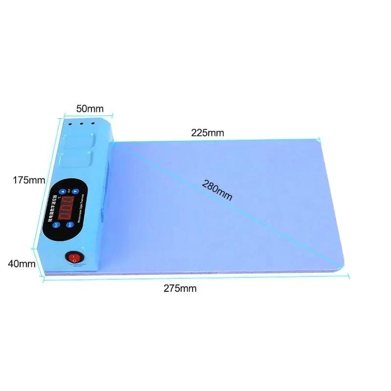 SUNSHINE S-918E LCD Dismantling Treasure Electric Heating Mat Screen Separator Removal Machine For Mobile Phones Pad Repair tool (as the picture,110V)