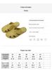 Super Soft Vietnamese Latex Closed-Toe Slippers: Non-Abrasive, Odorless Rubber Casual Shoes with Soft Soles for Men & Women