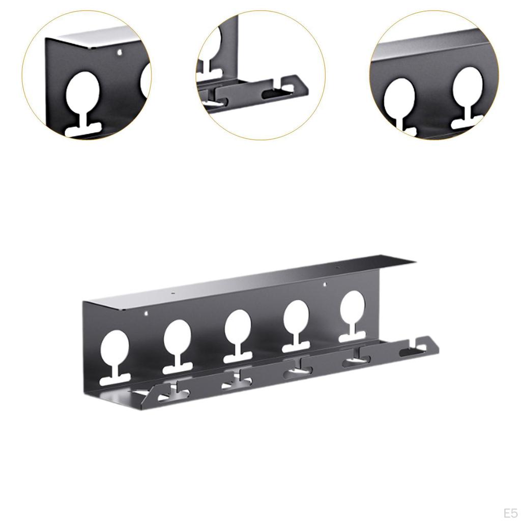 Schreibtisch Kabelmanagement Rack Computerkabel Einfache Installation Praktische Steckdosenkabel Ablage