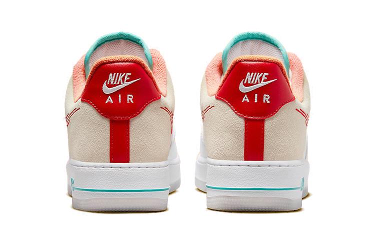 Nike Air Force 1 Low '07 Prm Just Do It White Red Teal FD4205-161