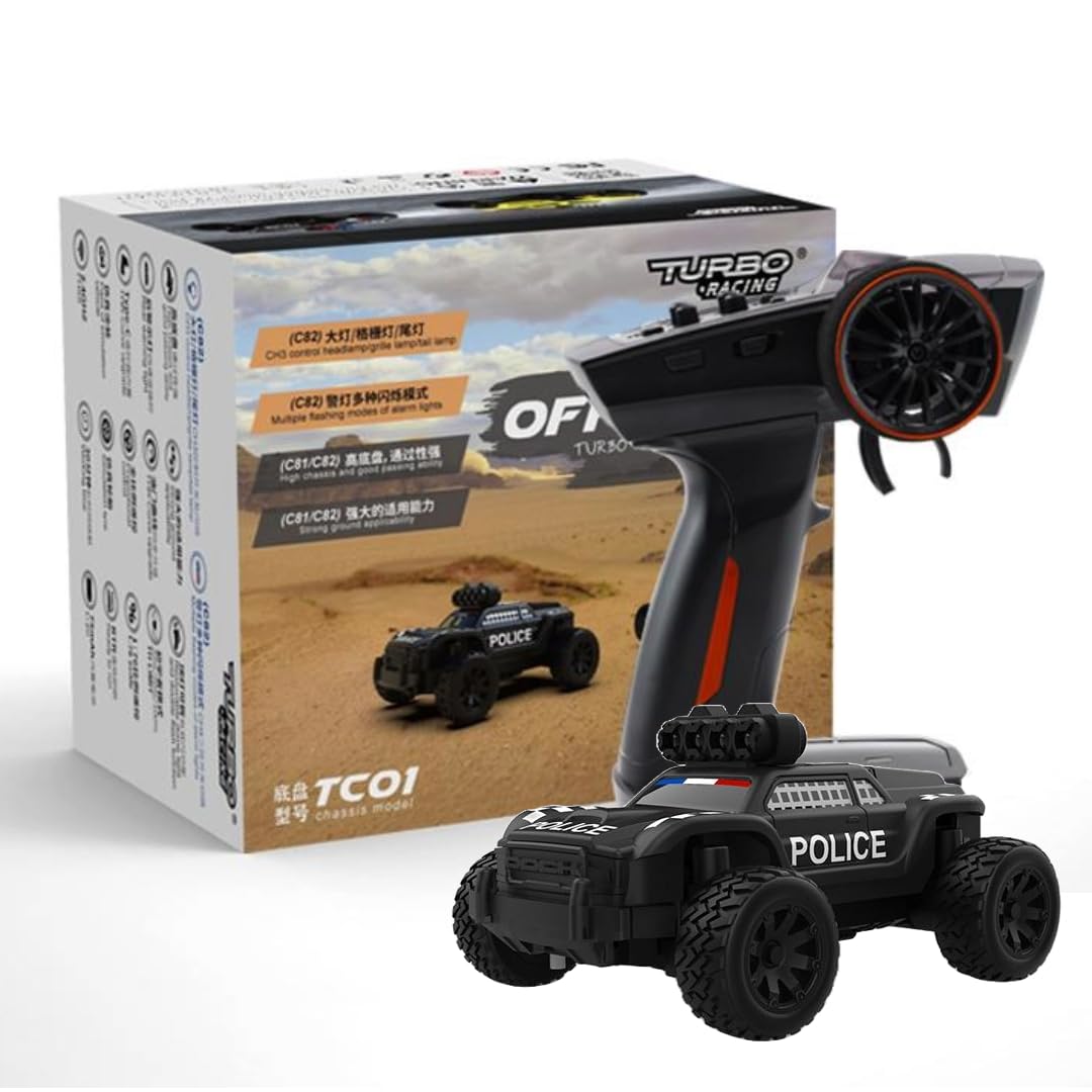 

[Genuine Japanese Product] Hitech Turbo Racing C82 Off-Road Car Black After-sales Support 2.4GHz Technical Compliance Certification Replacement
