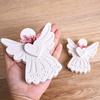 Love Angel Silicone Candle Mold DIY Home Decor Ornaments Making Kit Plaster Resin Flower Arrangement Craft Gifts Casting Molds