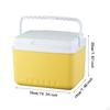 Chladicí úložný box pro kempování s rukojetí, organizér na lednici pro cestování a pikniky