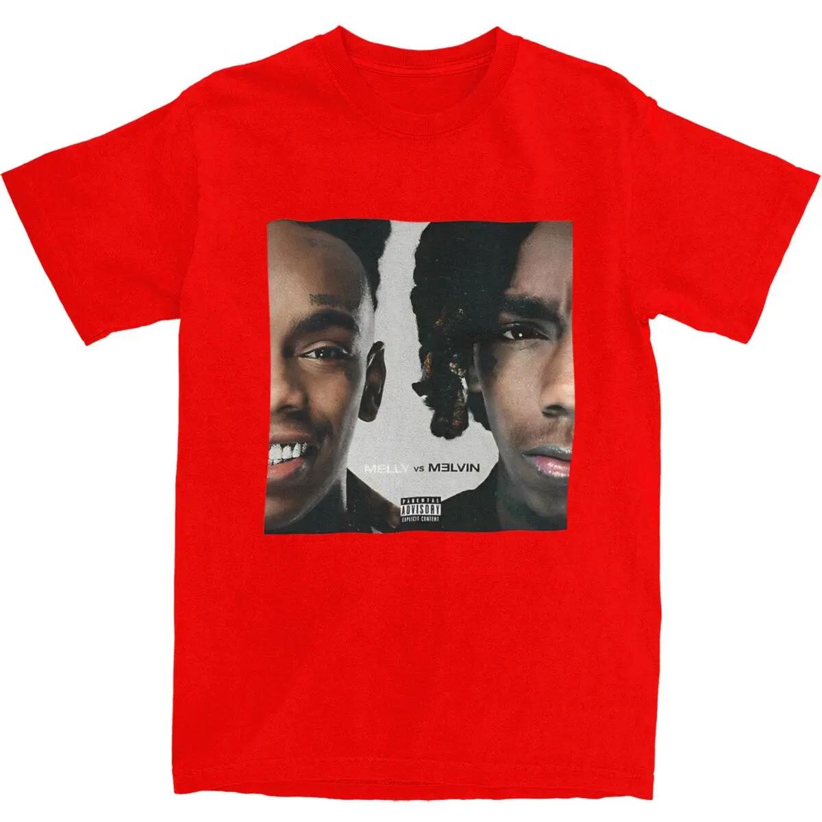 Ynw Melly Rock Print Mens Fashion TShirt Summer Street Hip Hop 100 Cotton TShirt Casual Breathable ONeck Short Sleeve Top S