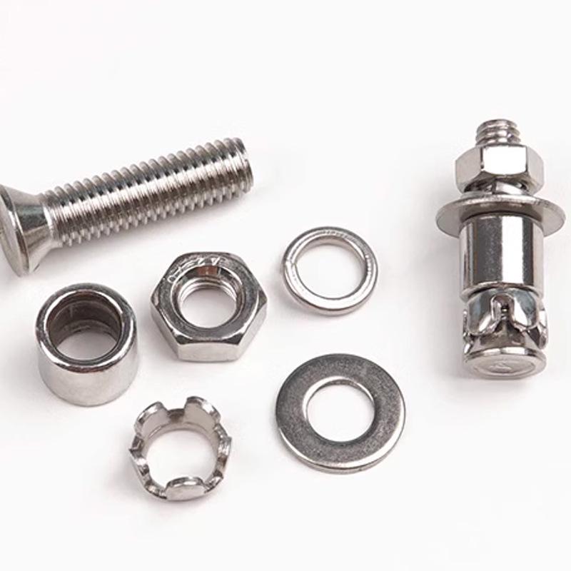 304 Stainless Steel Shockproof Percussion Back Bolt Screw for Curtain Wall & Marble, M6/M8
