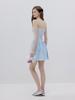 Sinseuden Cotton Candy Strap Mini Dress Sky Blue