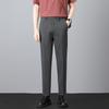 Light Luxury Spinning Hidden Elastic Waist Small Trousers Elastic Waist Trousers Men's Trousers Nine-point Trousers Young Trousers Men's Trousers