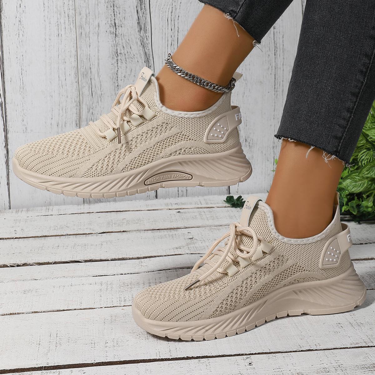 

Men Women Spring Autumn Sports Shoes LaceUp Fashion New RoundHead Season Shallow mouth Lace Women s Walking Fashionable Style Round Head Anti slip 36