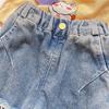 Boys' American High Street Ripped Jeans Children's Trendy Casual Straight Leg Pants Loose Pants