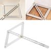 Goniometer Ruler Multifunctional Diagonal Ceiling Profiler 4‑Fold Corner Angle Finder