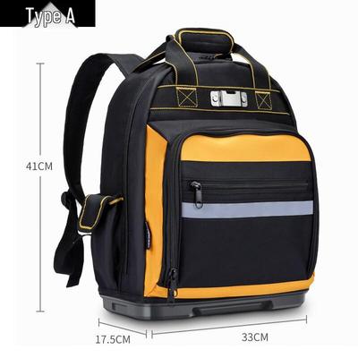WEZHO Large Capacity Electrician Tool Backpack