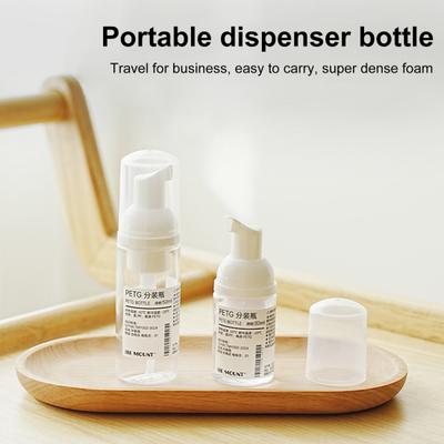 30/50ML Pěnovací pumpa Přenosný prázdný cestovní pěnový dávkovač Nevylévá se
