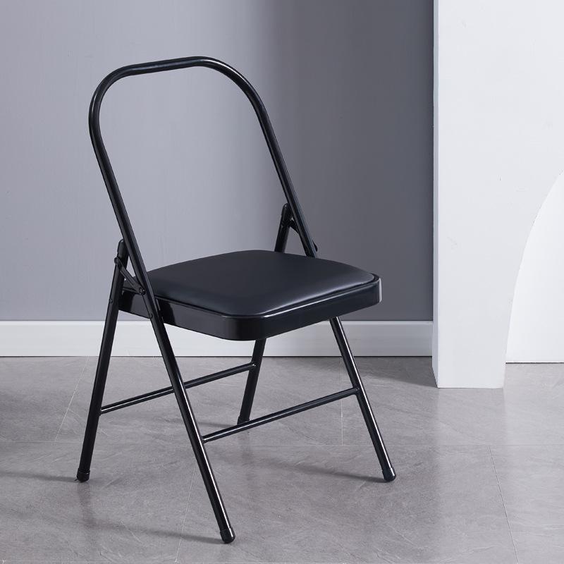 Reinforced Iyengar Folding Yoga Chair for Handstand Support