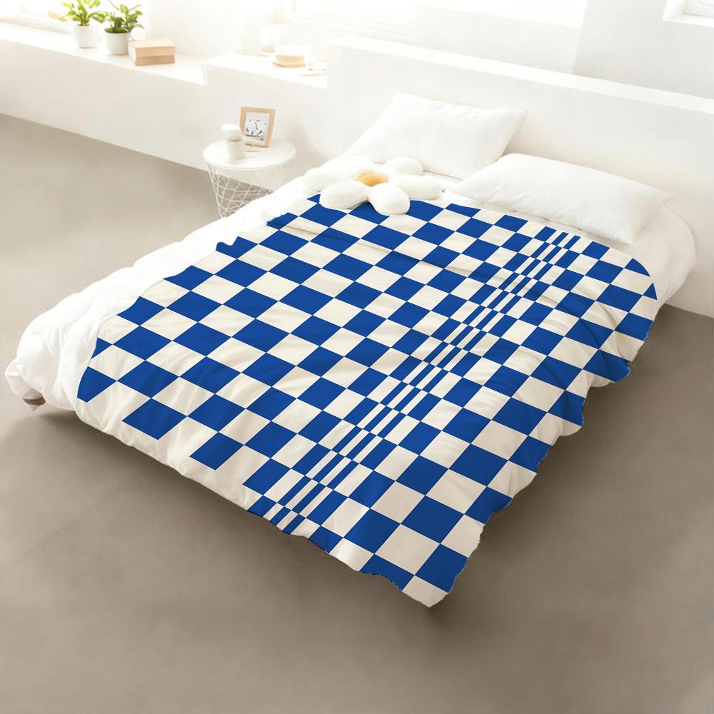 Famous B-Bauhaus Designs Throw Flannel Throw Blanket: Soft Kid-Friendly Warm Anti-Static All Season Washable Couch Bed Home